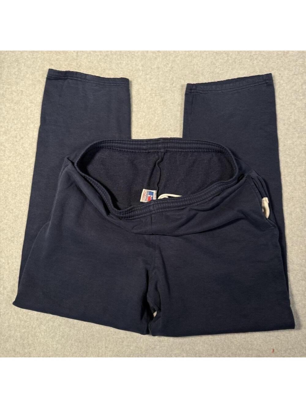 Vintage Navy blue Russel baggy sweatpants